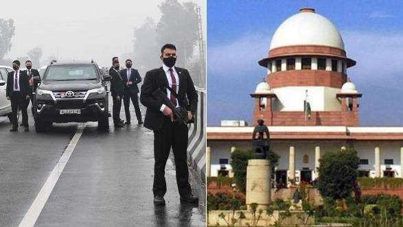 प्रधानमंत्री नरेंद्र मोदी की सुरक्षा में चूक को लेकर सुप्रीम कोर्ट में सुनवाई